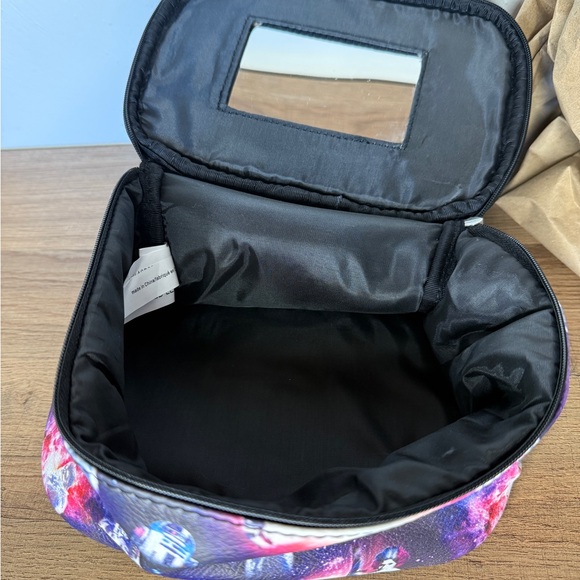 Loungefly Star Wars Galaxy Print Vanity Train Case w/ Mirror Torrid Exclusive - Picture 10 of 12